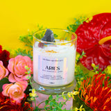 Aries Zodiac Candle: Wooden Wick