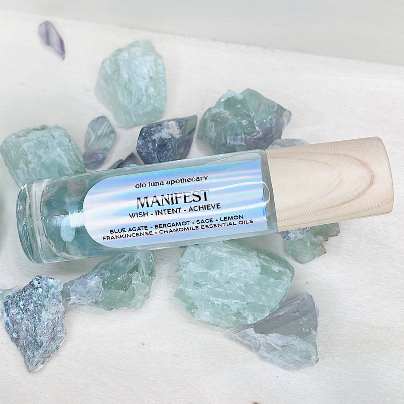 Crystal Infused Roller Oil: Anxiety