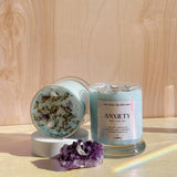 Anxiety Intention Candle: Wooden Wick