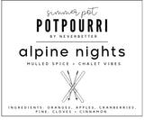 Alpine Nights Simmer Pot Potpourri