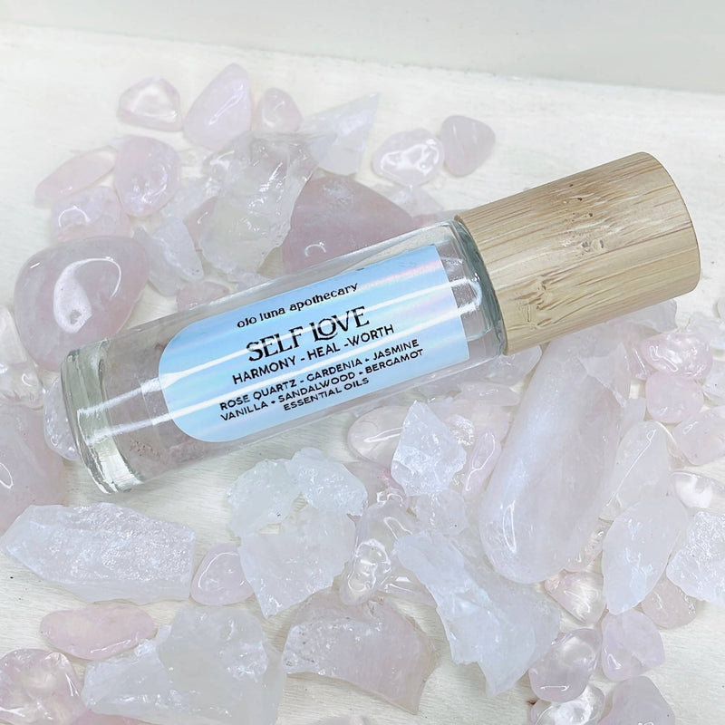 Crystal Infused Roller Oil: Chakra Balance