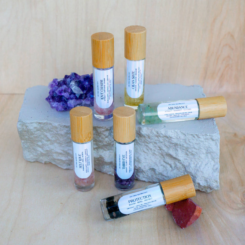 Crystal Infused Roller Oil: Third Eye