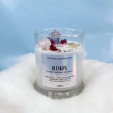 Libra Zodiac Candle: Wooden Wick