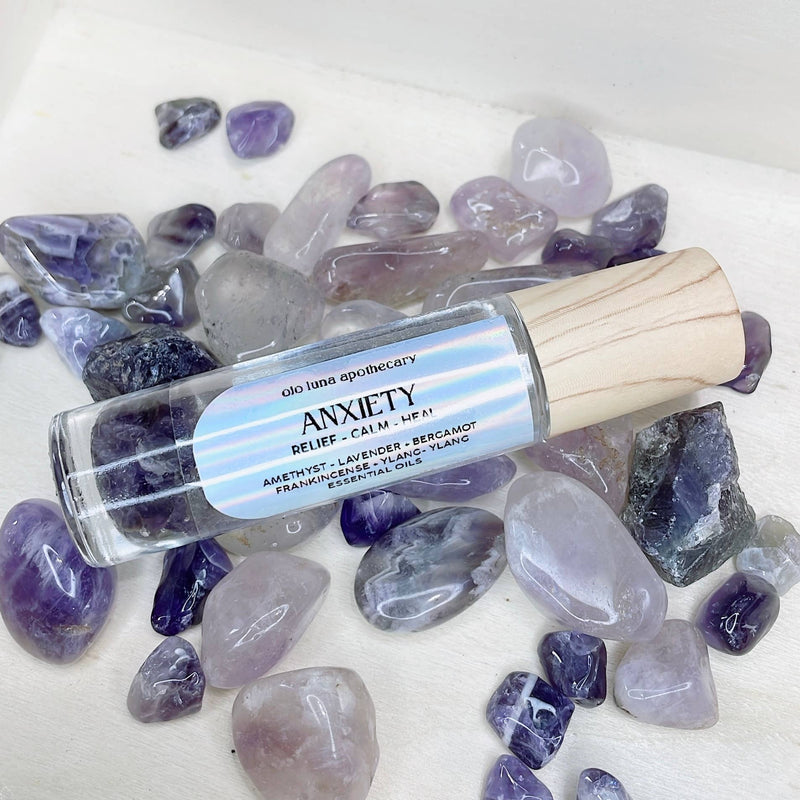 Crystal Infused Roller Oil: Third Eye