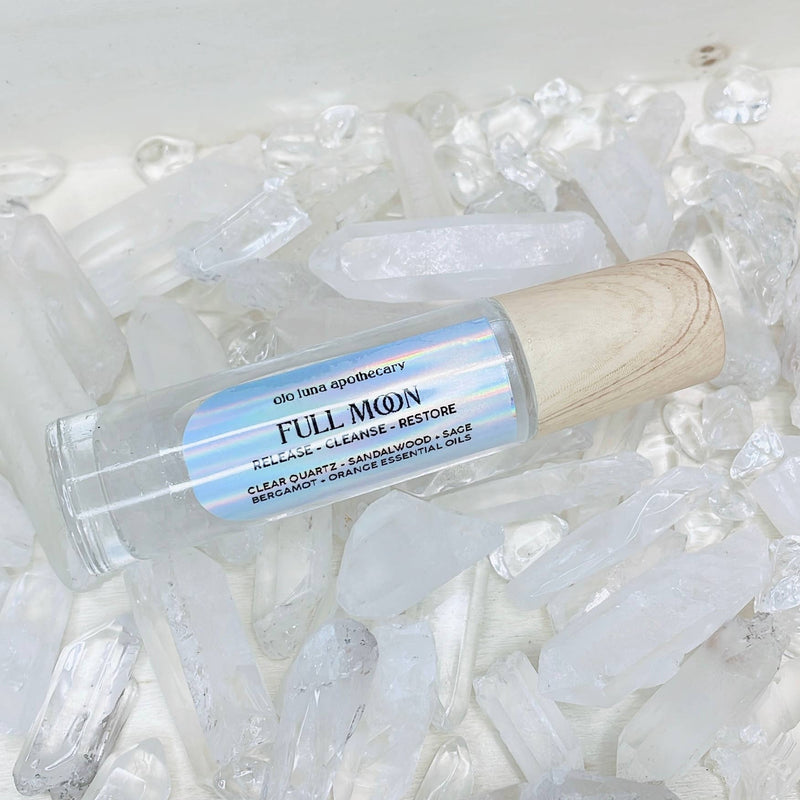 Crystal Infused Roller Oil: Chakra Balance