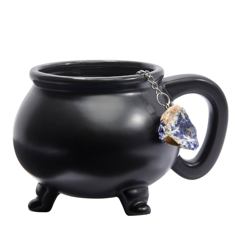 Raw Sodalite Crystal Tea Infuser