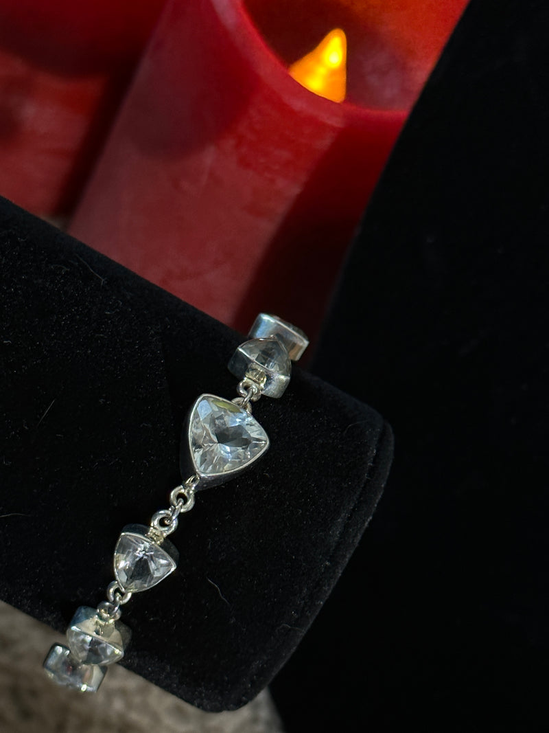 Crystal Quartz Elegant Bracelet