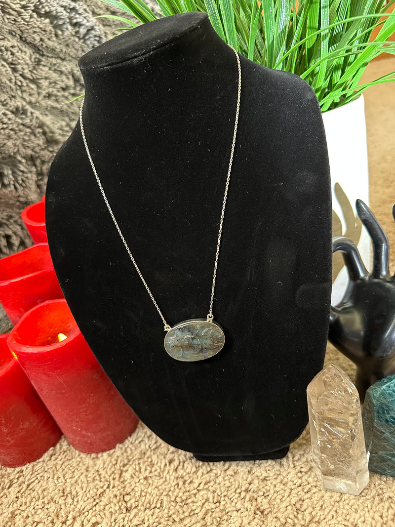 Labradorite Goddess Necklace