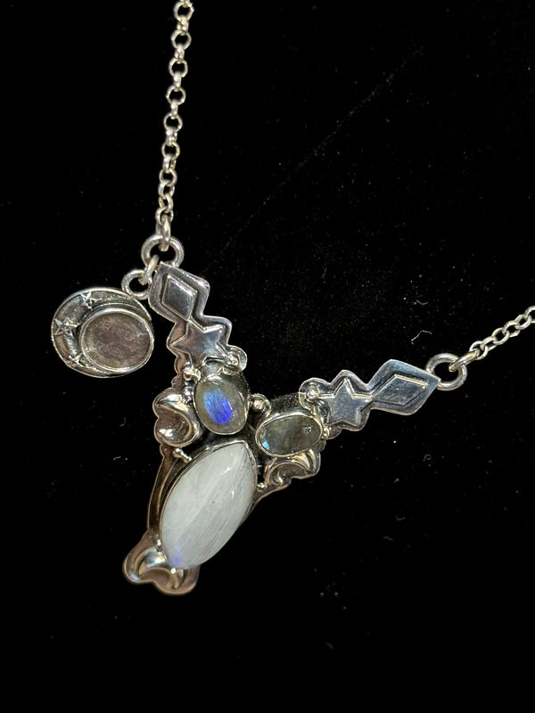 Labradorite & Moonstone Necklace