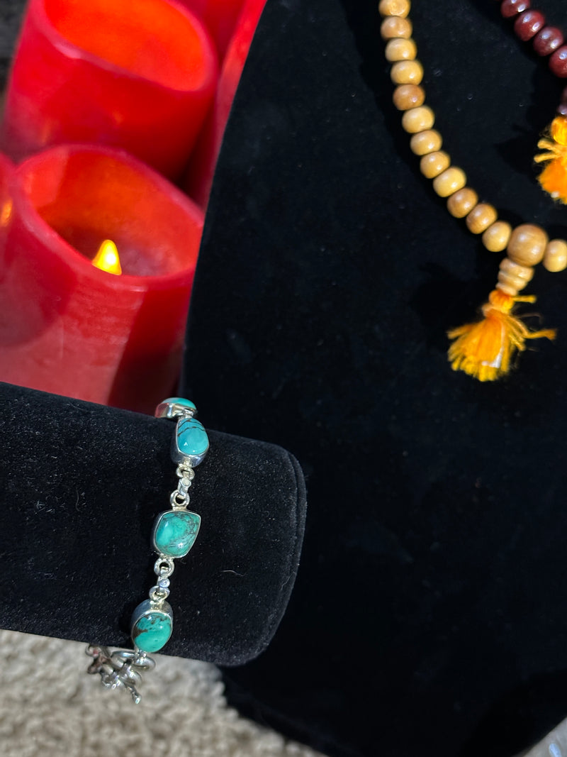 Tibetan Turquoise Bracelet