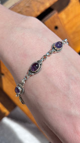 Amethyst Elegant Bracelet