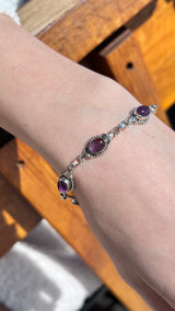 Amethyst Elegant Bracelet