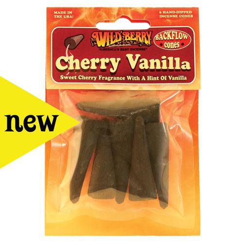 Cherry Vanilla Backflow Incense Cones