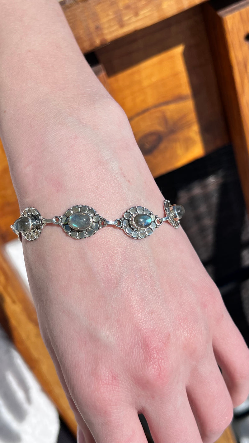 Labradorite Elegant Bracelet