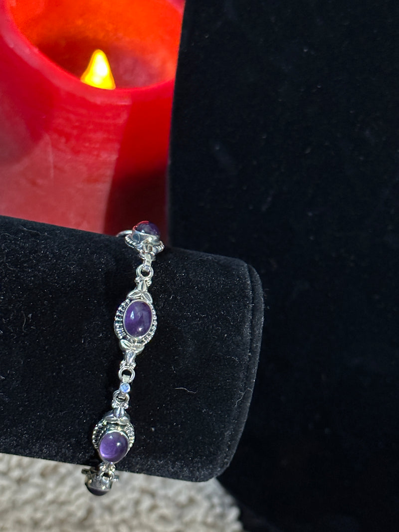 Amethyst Elegant Bracelet